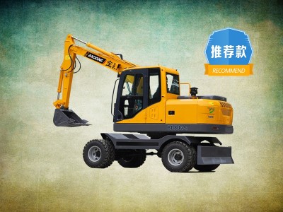 寶鼎輪式小挖掘機(jī)80型號(hào)介紹