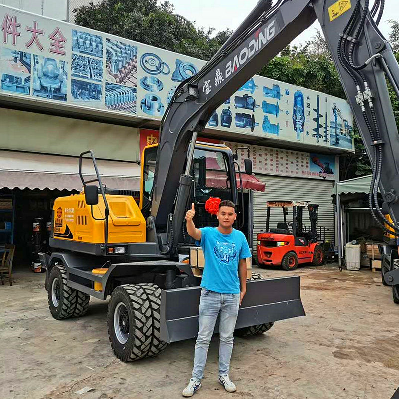 廣西抓木機夾木機客戶購買見證