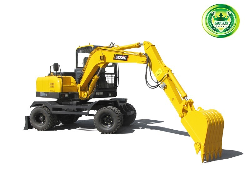 寶鼎BD80W-8B型號(hào)輪式挖掘機(jī)